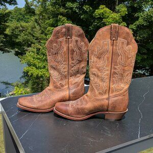 Men's Boulet Cowboy Boots style 7201 NWOT 9.5